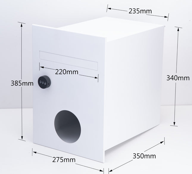 Stella Fence/Brick Parcel Letterbox