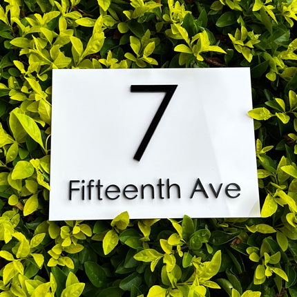Small Custom Sign - Laser Cut