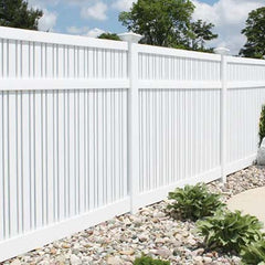 Philippa - Semi-Privacy PVC Fence Panel Kit 1500Hx2380W - Dagood Products
