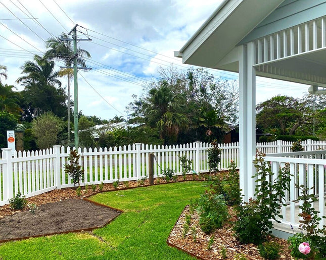 Elizabeth - Picket PVC Fence Panel Kit 1070Hx2380W - Dagood Products