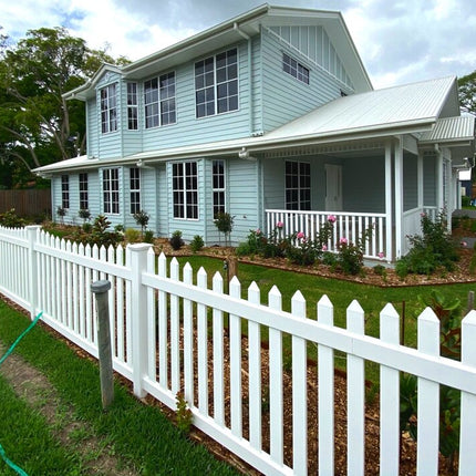 Elizabeth - Picket PVC Fence Panel Kit 1070Hx2380W - Dagood Products