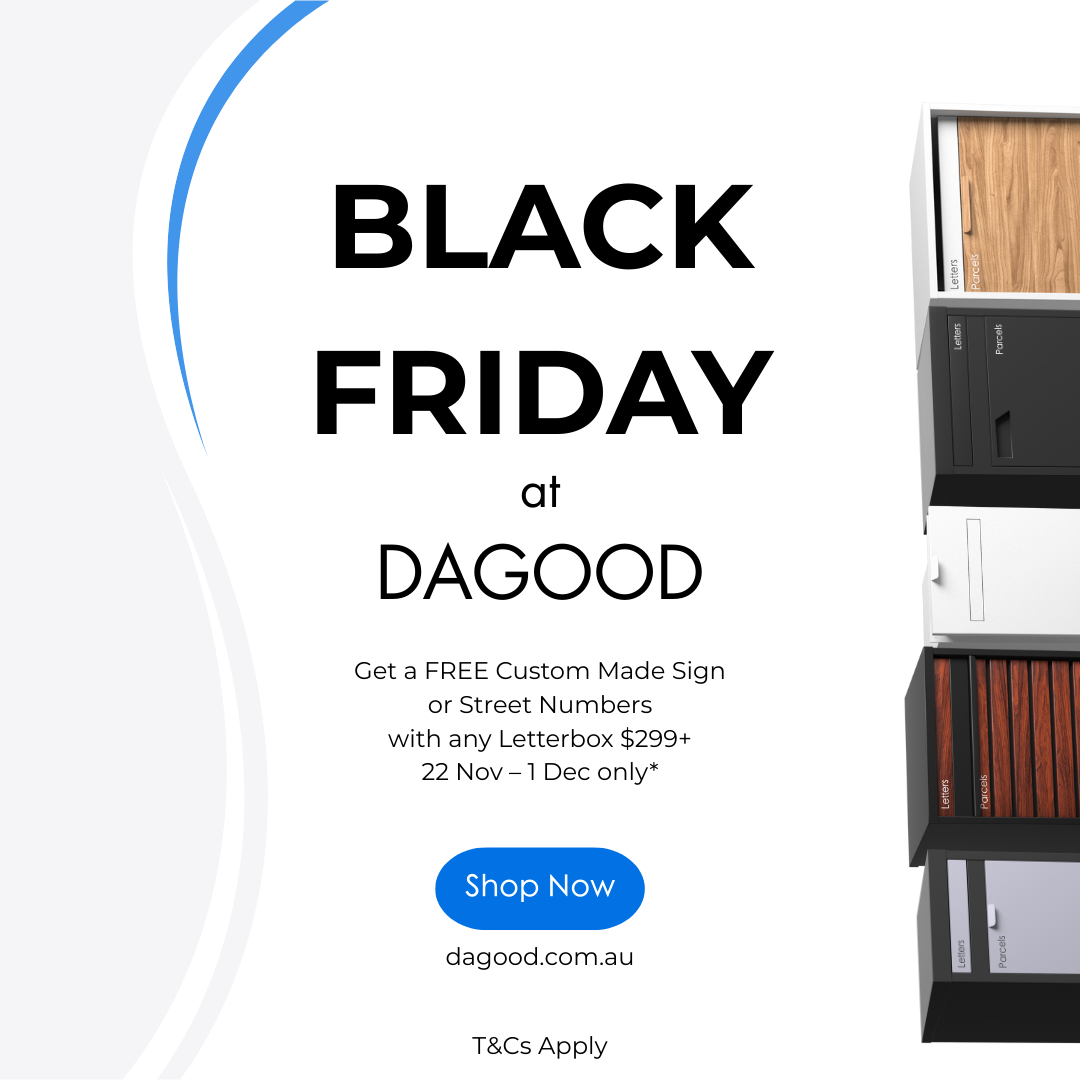 Black Friday at Dagood: Buy a Letterbox, Customisation’s on Us