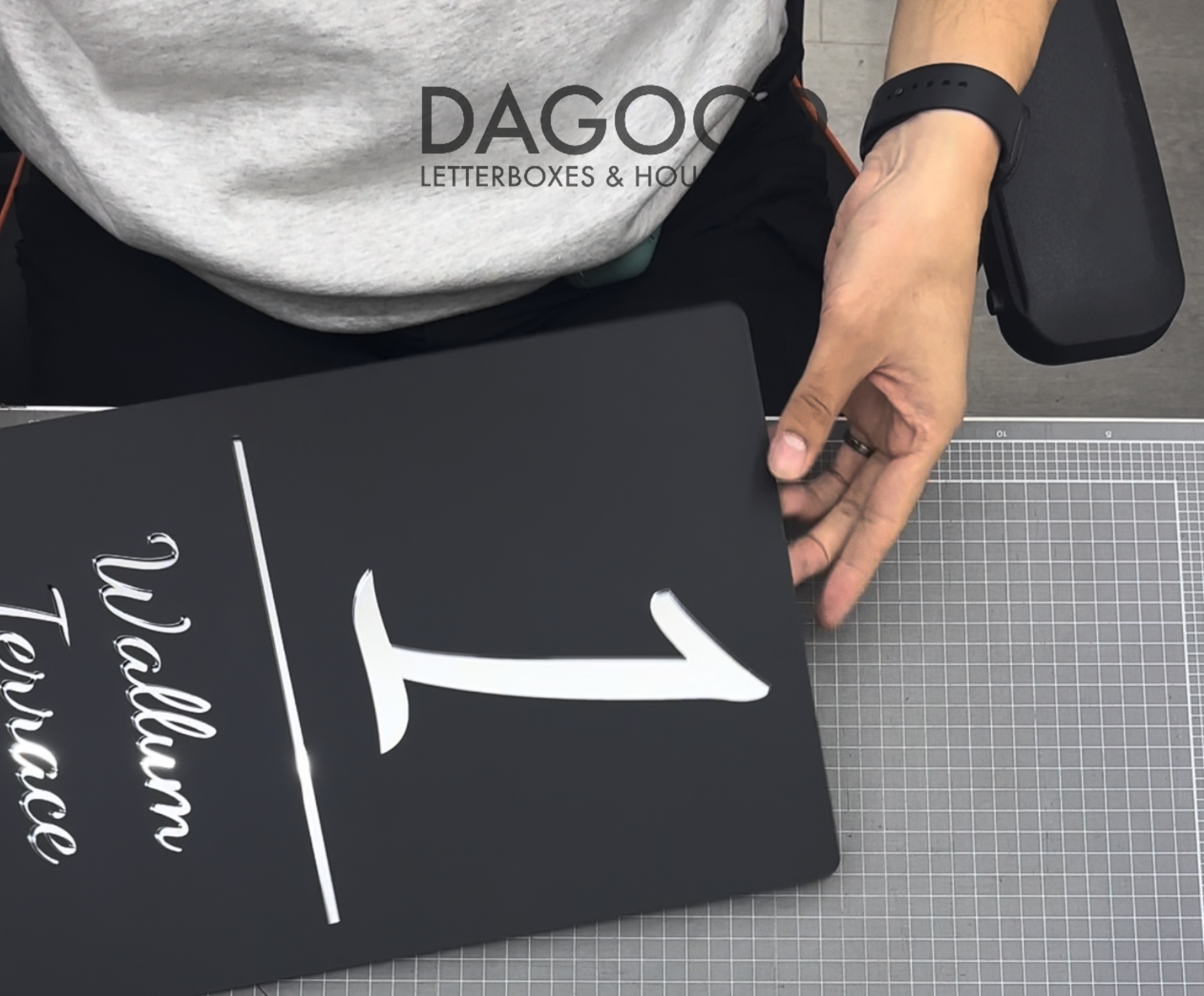 Behind the Build: Making a Custom Acrylic House Sign