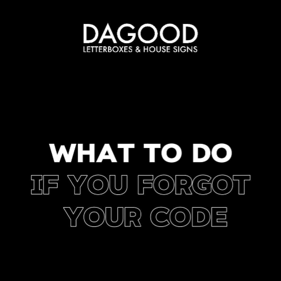 How to Recover a Forgotten Combination Code
