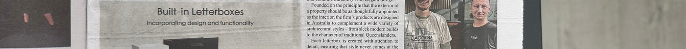 Dagood Letterboxes Nominated for Logan Business Distinction Awards 2025
