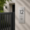 Stainless Steel House Signs