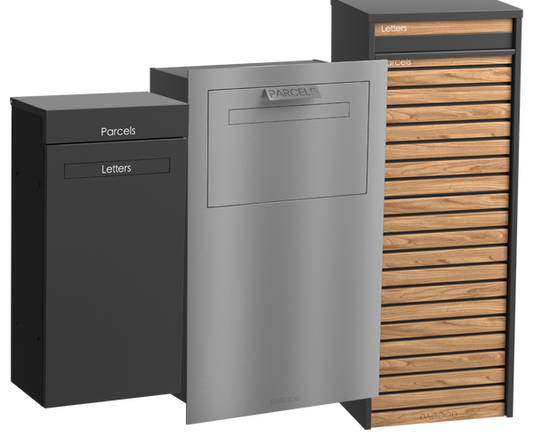 Simple Brick Letterbox Rendered Modern Letterboxes Australia | Parcel & Designer Letterboxes — Dagood ...