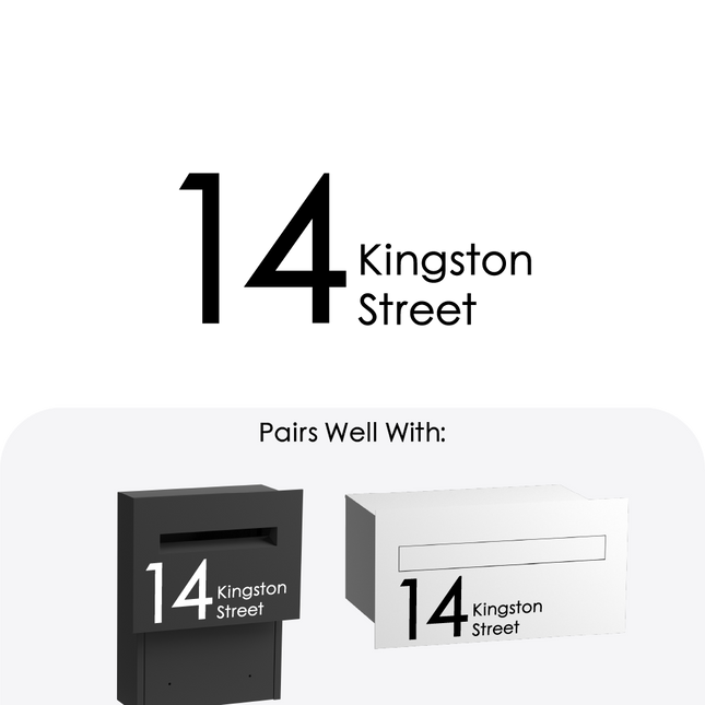 275 Address Decal Sticker – Compact