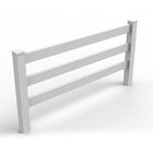 3-Rail Rural Horse PVC Fence