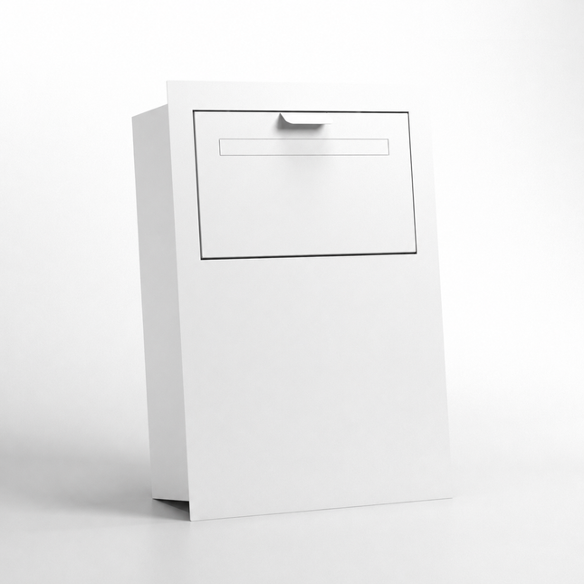 Apex Slim Fence/Block Wall Parcel Letterbox