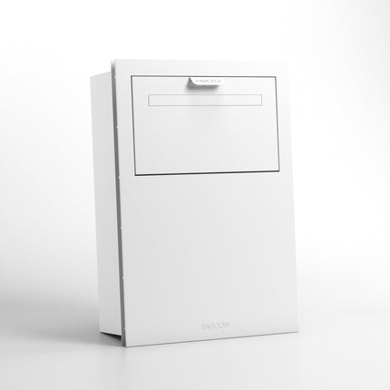 Apex Slim Fence/Block Wall Parcel Letterbox