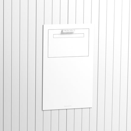 Apex Fence/Brick Parcel Letterbox