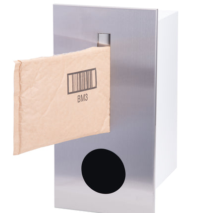Onyx Stainless Steel Fence/Brick Letterbox