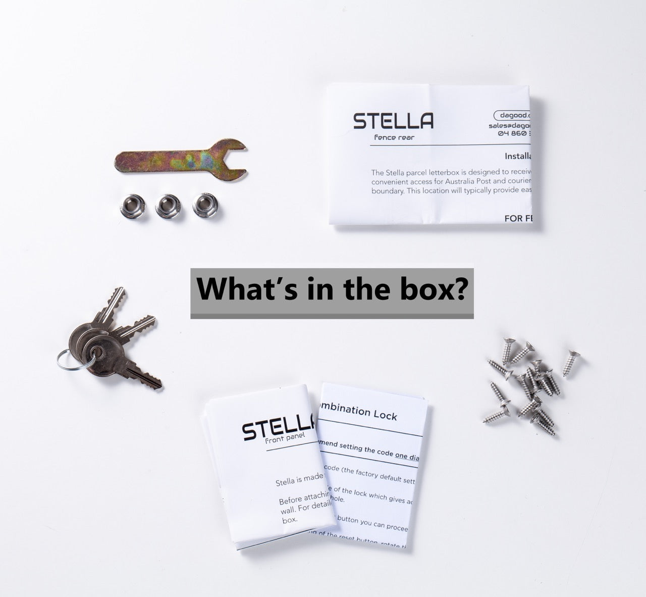 Stella Letterbox - Rear View
