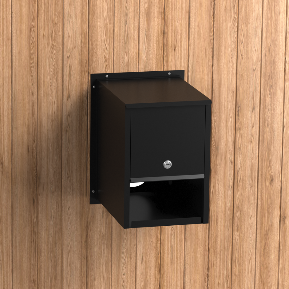 Stella Fence/Brick Parcel Letterbox – Dagood Letterboxes
