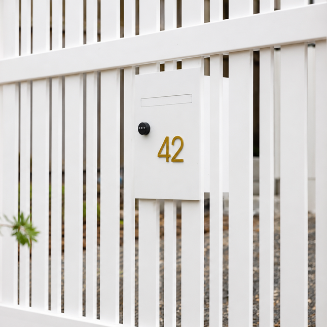 Stella 2 Fence/Brick Parcel Letterbox