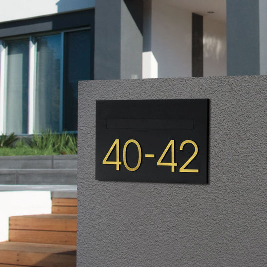 Building Box Numbers House Numbers | Self-Adhesive & Durable | Shipping from Queensland to ...