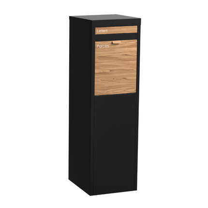 Nest Parcel Letterbox Black