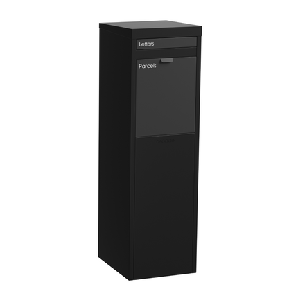 Nest Parcel Letterbox Black