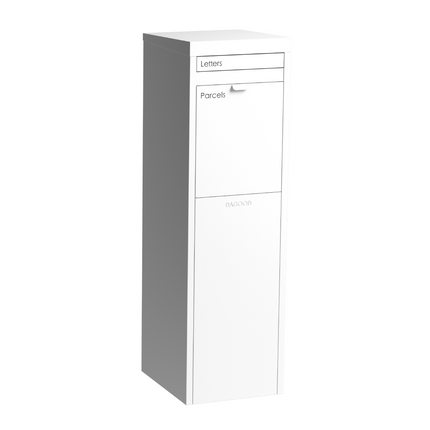 Nest Parcel Letterbox White