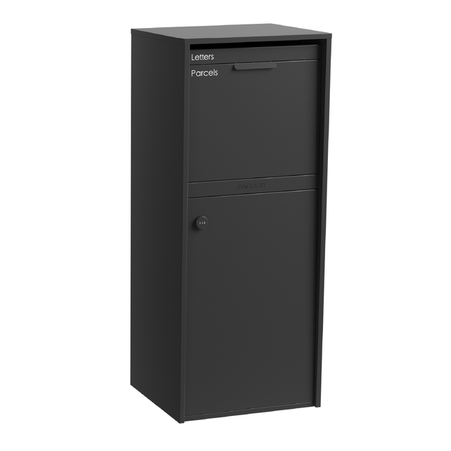 Aventi Parcel Letterbox Charcoal