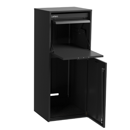 Aventi Parcel Letterbox Charcoal