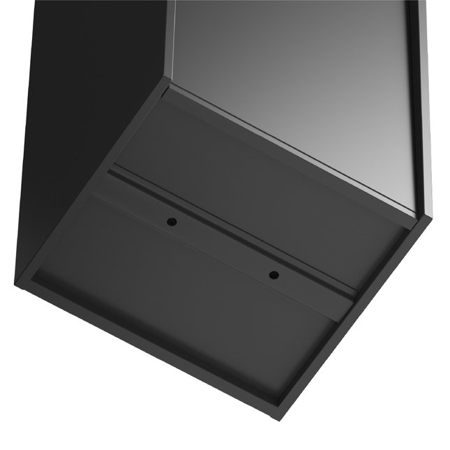 Aventi Dual Access Parcel Letterbox Charcoal
