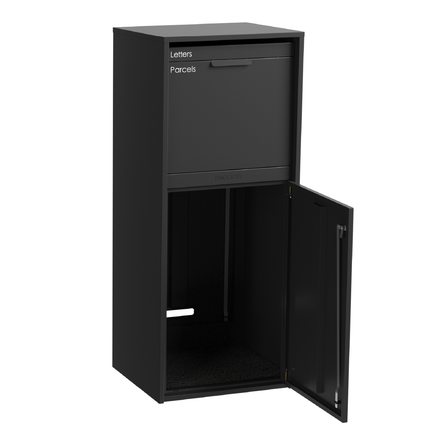 Aventi Parcel Letterbox Charcoal