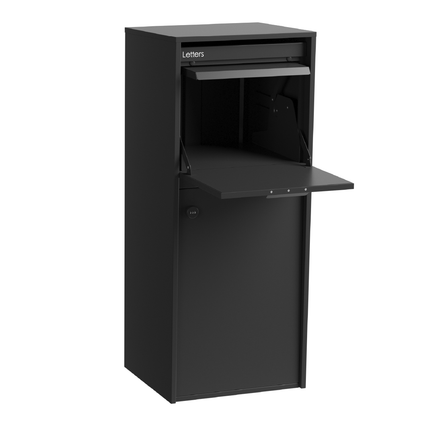 Aventi Parcel Letterbox Charcoal