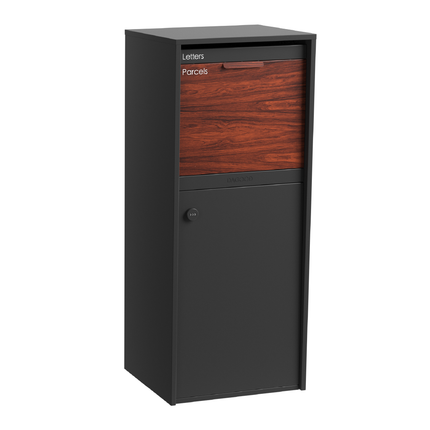 Aventi Parcel Letterbox Charcoal
