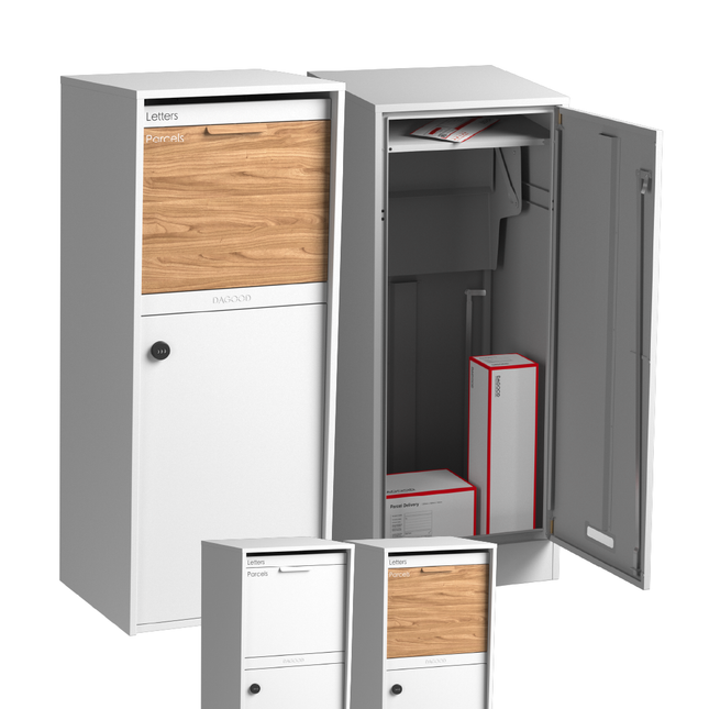 Aventi Parcel Letterbox White