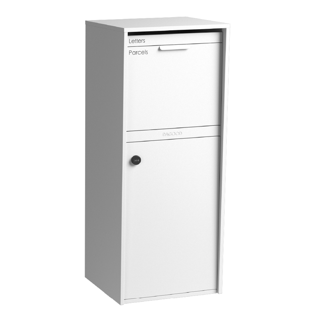 Aventi Parcel Letterbox White