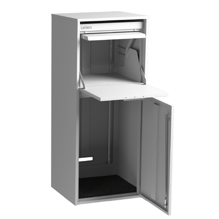 Aventi Parcel Letterbox White