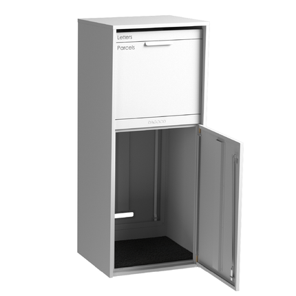Aventi Parcel Letterbox White