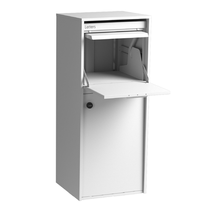 Aventi Parcel Letterbox White