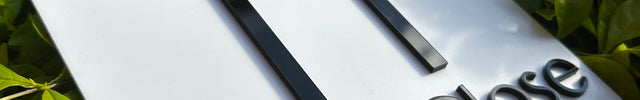Custom Acrylic Address Sign - Raised Black on White