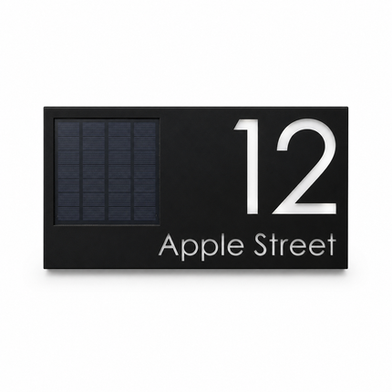 Medium Solar Custom Sign - Landscape