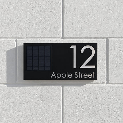 Medium Solar Custom Sign - Landscape