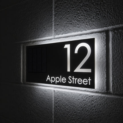 Medium Solar Custom Sign - Landscape