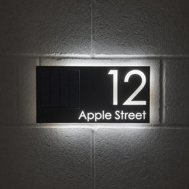 Medium Solar Custom Sign - Landscape