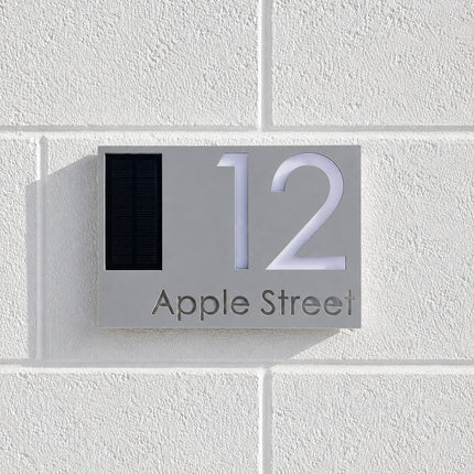 Small Solar Custom Sign - Landscape