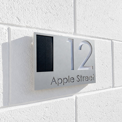 Small Solar Custom Sign - Landscape