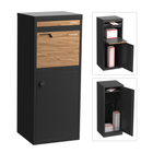 Parker Parcel Letterbox Charcoal