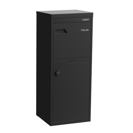 Parker Parcel Letterbox Charcoal