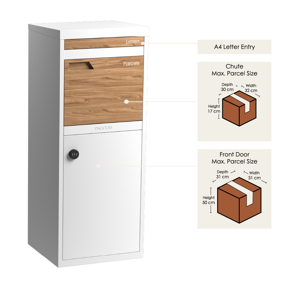 Parker | Parcelbox with Large-Capacity and Secure Access – Dagood ...