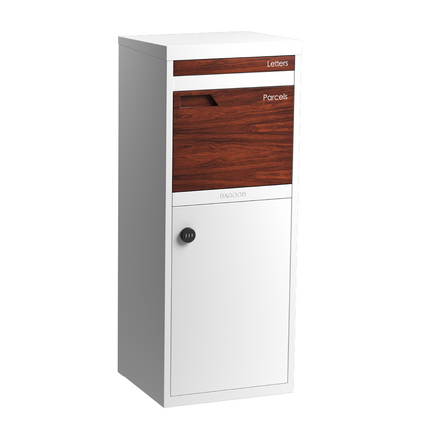 Parker Parcel Letterbox White