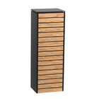Plaza II Parcel Letterbox Black