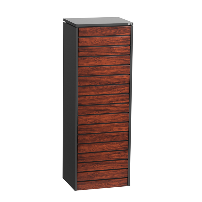 Plaza II Parcel Letterbox Charcoal