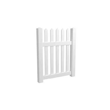 Emma - Picket PVC Fence Gate 1100mm H