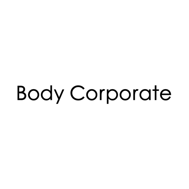 Body Corporate Decal Sticker